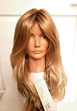 Laura by Jon Renau Synthetic Wig in 27T613S8 Shaded Sun Lace Front Mono Top
