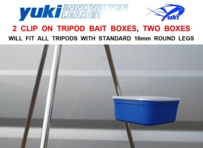 YUKI CLIP ON BAIT BOXES FIT PARKER IAN GOLDS NGT IMAX RON