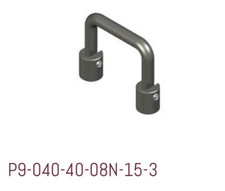 2 Pcs) Southco Folding Lay Flat Drawer Pull Handle P9-040-40-08N-15, Alum Blk