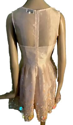 Fabulous Valentino Roma Pink Floral Iridescent Sequins Sleeveless Dress S | eBay Fabulous Valentino Roma Pink Floral Iridescent Sequins Sleeveless Dress S | eBay