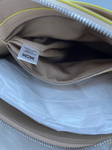 Borsa a tracolla AUTENTICA NUOVA CON ETICHETTE MCM Klara media monogramma logo pelle pochette - Foto 9 di 13