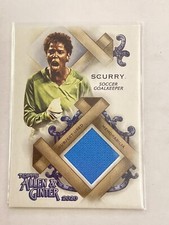 Briana Scurry Relic Jersey Patch Soccer Card 2020 Topps Allen & Ginter #FSRABS