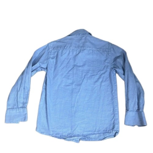 Appaman 8 Long Sleeve Button Down Blue Cotton - Picture 2 of 3