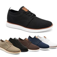 Men Casual Shoes Athletic Shoe Comfort Lace up Walking Sneakers Shoe Size 6.5-13