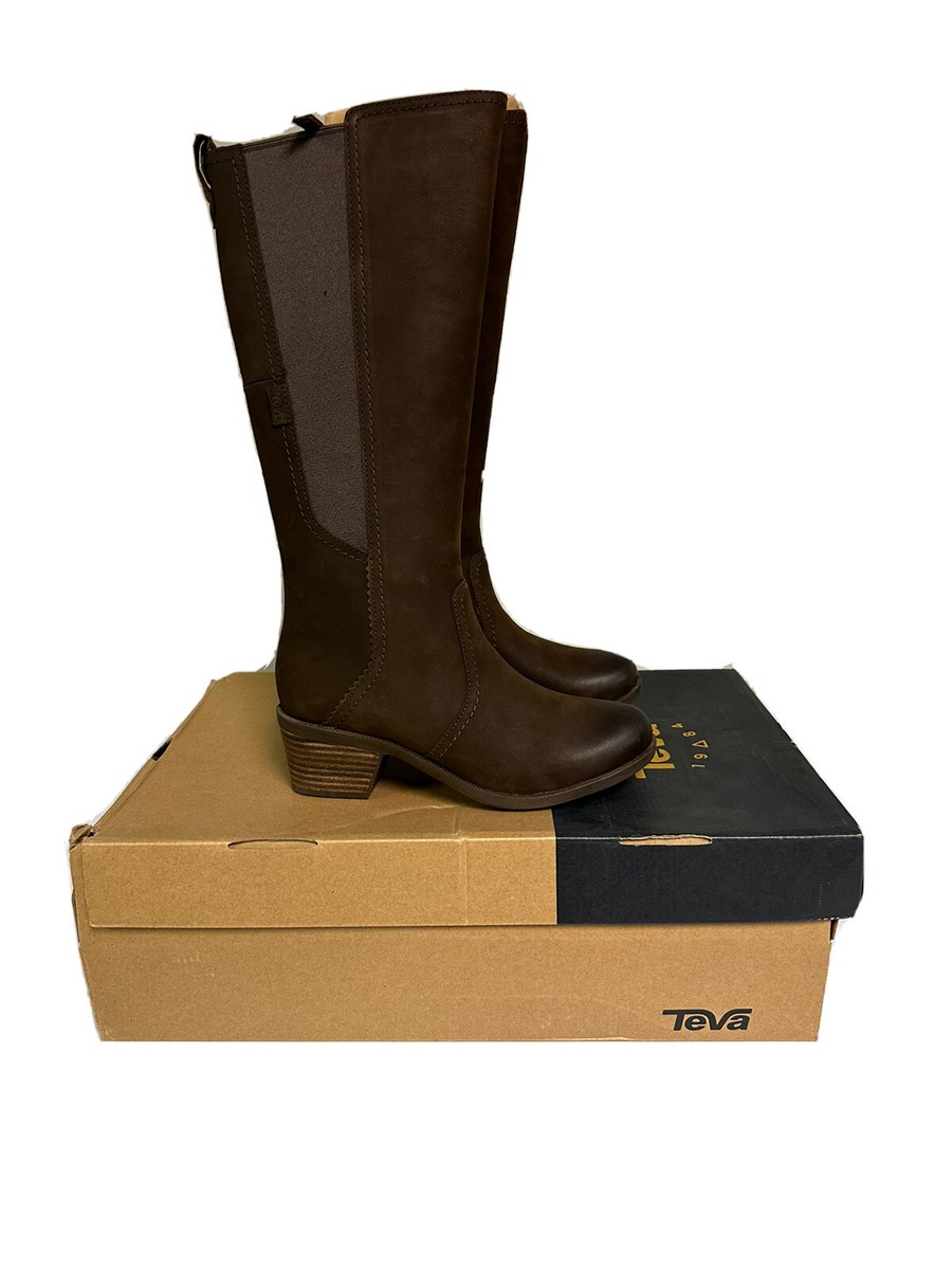 Teva Womens Waterproof Boots Tall Teva Women's Anaya Waterproof