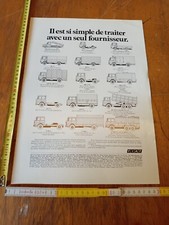 manifesto pubblicità originale camion Fiat 616 50 80 90 nc 130 684 619 110 697