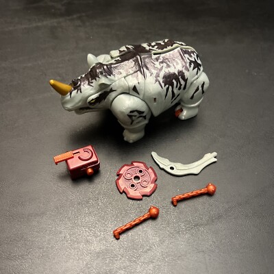 Transformers Beast Wars Rhinox Complete Deluxe Class Fox Kids Version T1