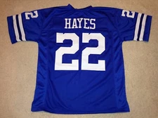 UNSIGNED CUSTOM Sewn Stitched Bob Hayes Blue Jersey - M, L, XL, 2XL
