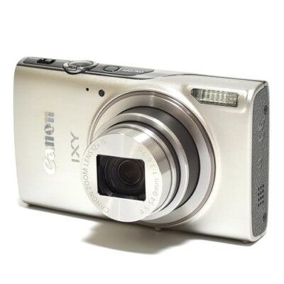 Canon Powershot IXY 650 / ELPH 360 20.2MP Point and Shoot Digital Camera Silver