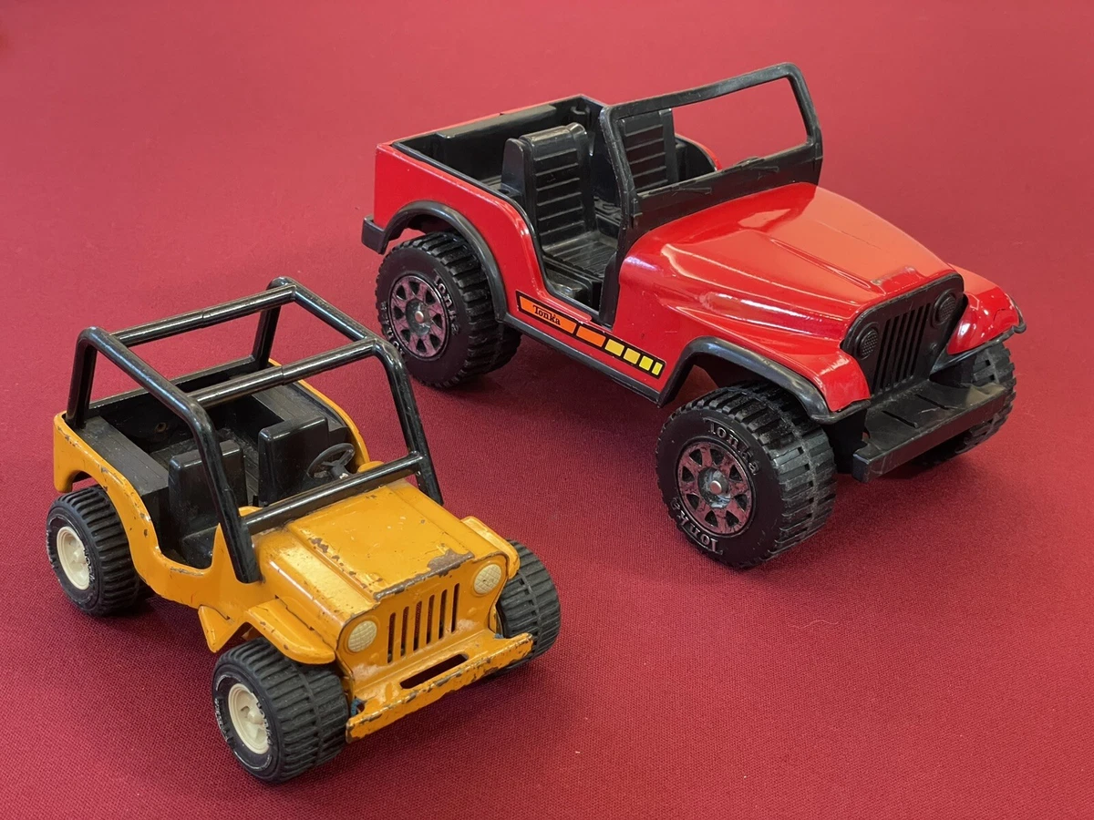Le beach Buggy rose en miniature de Tonka au 1/38e