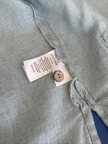 Sigrid Olsen Damen Sakko 100% Leinen braun Taschen Knopfleiste leicht Gr. S - Bild 6 von 8