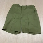 Vintage Boy Scouts of America BSA Shorts Size 32 Talon Zip Olive Hiking Camping