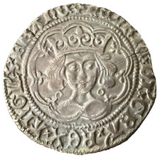 Henry VI (first reign) Annulet -trefoil sub issue Groat Calais