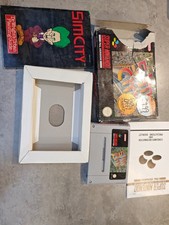 Sim City SNES/Super Nintendo Game - UK PAL - Tested & Complete in Original Box
