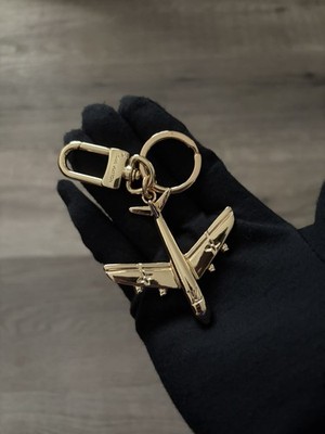 Louis Vuitton Lv Airplane Keychain Bag Charm