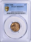 1909 VDB Lincoln Wheat Cent — PCGS MS64 RB 🔥 Cool “Woodie” Surfaces