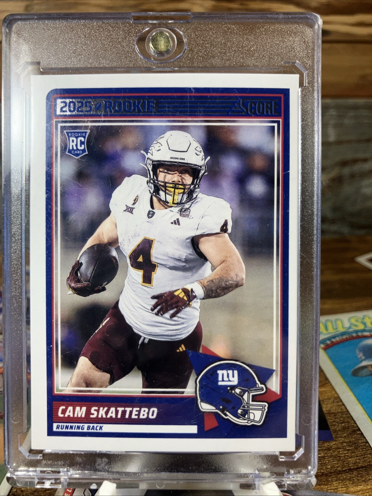 2025 Score - Rookies Cameron Skattebo #1 Scorecard (RC)