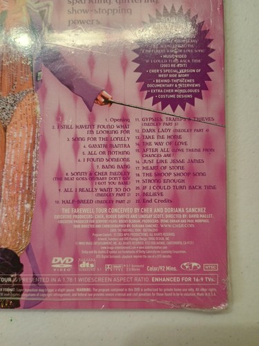 Cher - Farewell Tour (DVD, 2003) - Foto 8 di 8