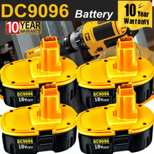 4PACK 18V For Dewalt 18 VOLT XRP Ni-MH 7.0Ah Battery DC9099 DC9096 DC9098 NEW