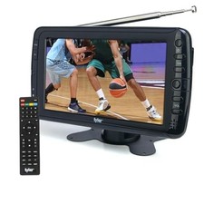 7 Inch LCD Monitor Portable TV, HDMI USB Input, Rechargeable Battery