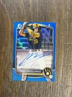 MARCO DINGES 2025 Bowman Chrome 1st Blue Refractor Auto /150 #CPA-MD Brewers