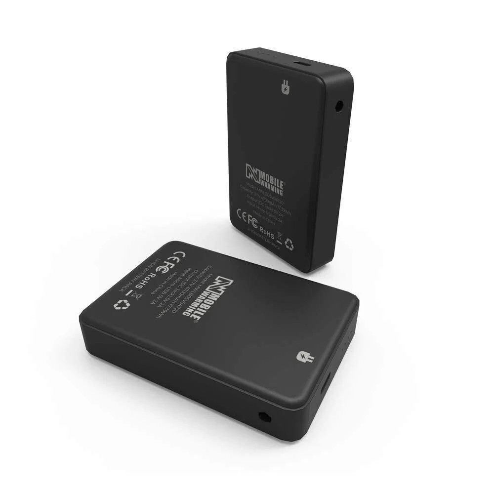 Мобильная согревающая 5-вольтовая перчатка Powersheer с раскладушкой-аккумулятором и кабелем