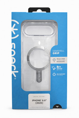 Speck GemShell Grip MagSafe Case iPhone 17 Air Clear Slim Protective Cover