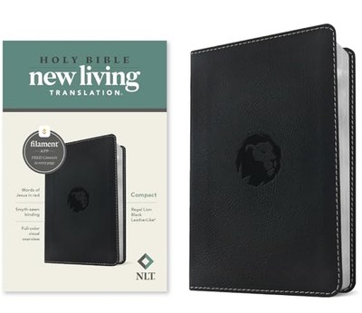 Nlt Compact Bibles, Filament Enabled (Leatherlike, Rega -  NEW Tyndale 2025