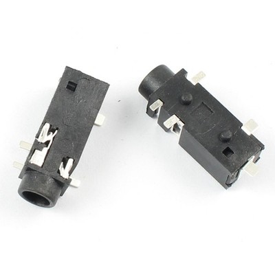 5Pcs 3.5mm Female Audio Connector 5 Pin SMT SMD Stereo Headphone Jack PJ328