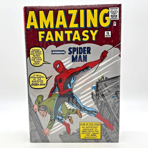 New ListingMarvel Comics AMAZING SPIDER-MAN OMNIBUS VOLUME 1 HC (KIRBY/DITKO COVER) Sealed