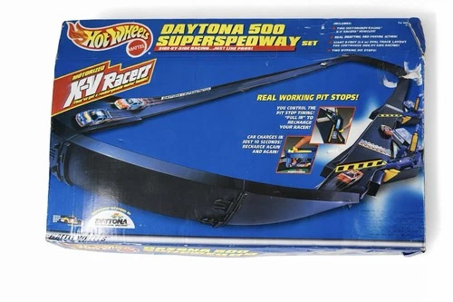 Hot Wheels daytona 500 superspeedway set vintage 1997 boxed RARE
