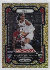 2024 Prizm Monopoly WNBA Millionaire Gold Mojo 231/500 Cheyenne Parker-Tyus 0nr3
