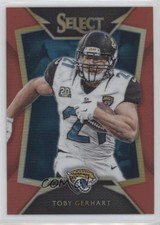 2014 Panini Select Red Prizm 72/99 Toby Gerhart #50 0t7