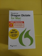 NUANCE DRAGON DICTATE FOR MAC SPEECH RECOGNITION SOFTWARE SET VERSION 4 USED