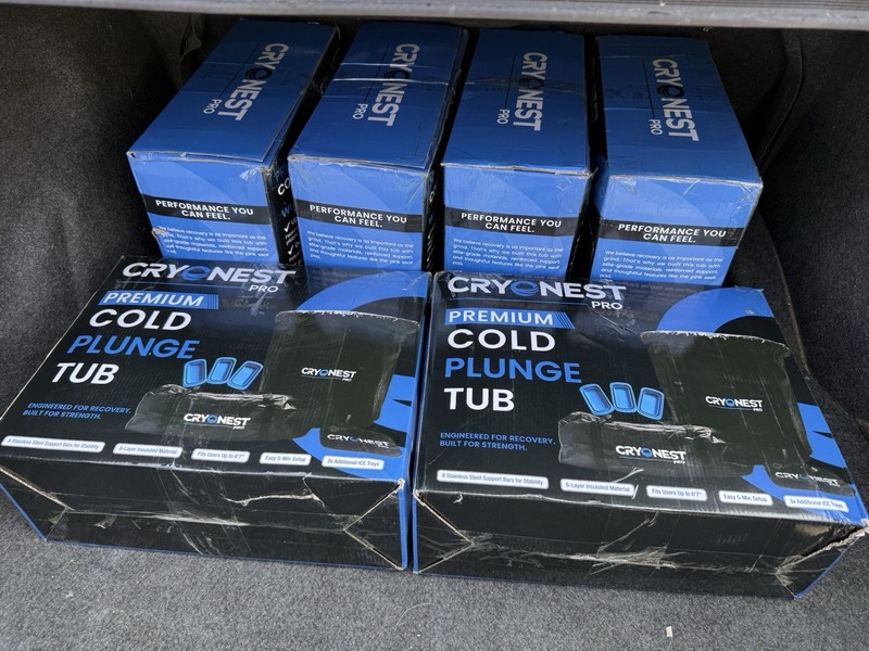 105G Portable 5-Layer Inflatable Cold Plunge Tub for Adults