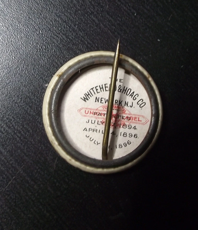 VINTAGE BOER WAR TIN PIN BADGE - Image 2 of 2