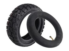 80/65-6 Tire 10x2.5 Tube For fit 255x80 10x3 Bent Valve Stem Apollo Scooter