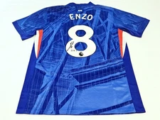 Enzo Fernandez Signed Autographed Chelsea Nike Futbol Jersey Beckett Certified 