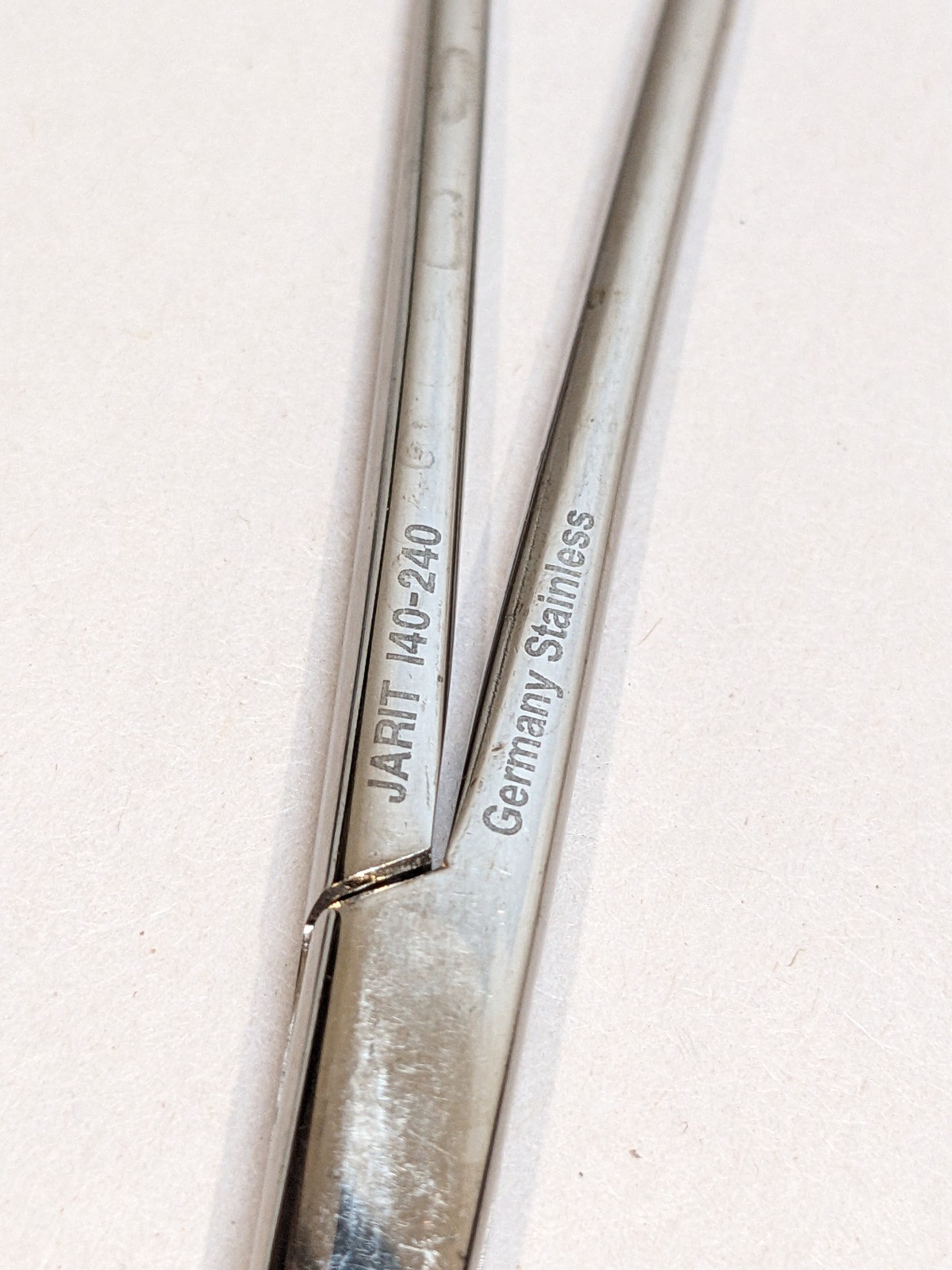 Lot of (4) Forceps Jarit 449-310 & 140-240 + WECK 075120 & 714260