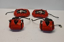 11-21 Mercedes W222 S63 Amg Front Rear Brembo Brake Calipers Set Red Oem 58k 11-21 Mercedes W222 S63 Amg Front Rear Brembo Brake Calipers Set Red Oem 58k