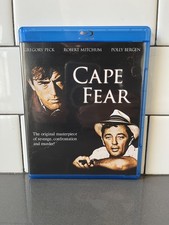 Cape Fear 1962 Gregory Peck Robert Mitchum Polly Bergen Blu-ray Thriller Drama