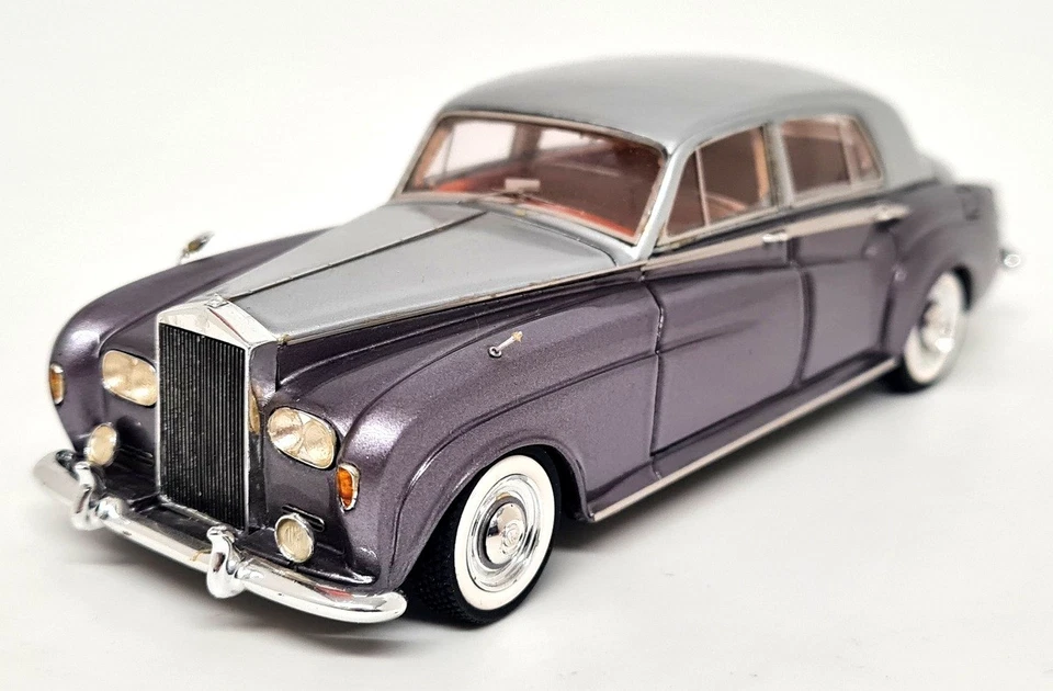 ATC 1/43 Rolls Royce Silver Cloud III 1962-1965 Violet Resin Model Car REPAIRS - Image 2 of 4