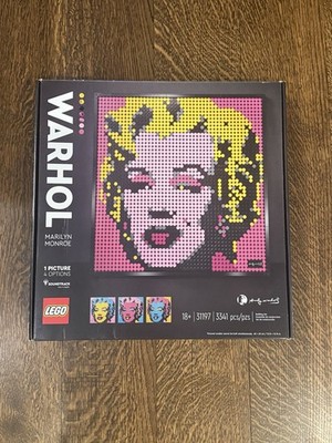 LEGO Art: Andy Warhol's Marilyn Monroe (31197)