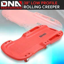 38'' for Car SUV Automotive Engineers Portable Durable Repair Floor Creeper Red