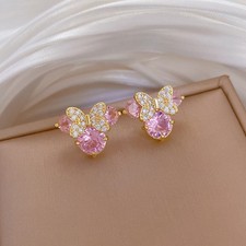 Minnie Mouse Themed Earrings