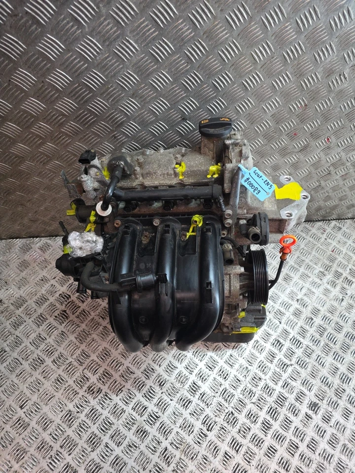 SKODA FABIA MK2 ENGINE BARE 60HP 1.2 PETROL CHF BBM 07-10 72k - Image 2 of 4