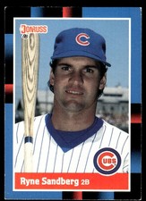 Ryne Sandberg 1988 Donruss #242 Chicago Cubs MLB READ FREE SHIPPING AutographDen