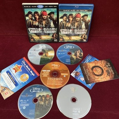 Pirates of the Caribbean: on Stranger Tides 3D (Blu-ray 3D) 5-disc w ...