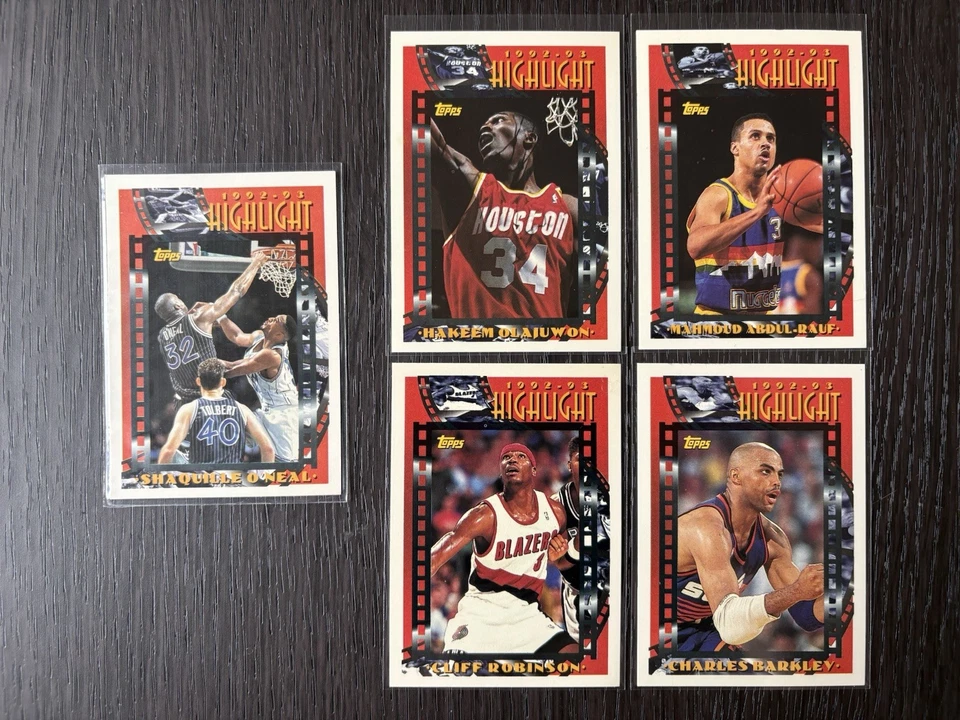 Shaquille O’Neal Topps Highlight 1992-93 Foto 2 de 4