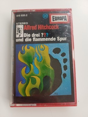 Drei ??? Fragezeichen Nr. 20 flammende Spur MC 80er OVP neu sealed Hitchcock